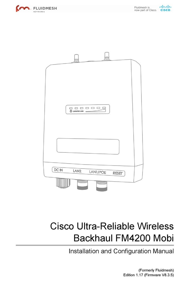 Cisco FM4200 Installation and configuration manual