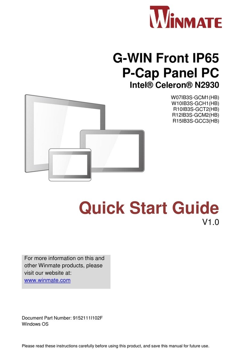 Winmate W07IB3S-GCM1(HB) User manual