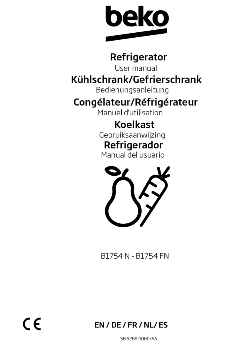 Beko B1754 N User manual Beko B1754 N User manual