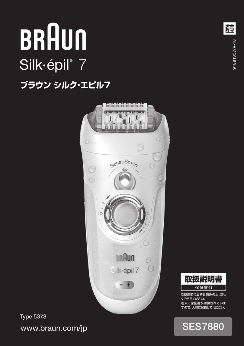 Braun Silk-epil 7 SES7880 manual