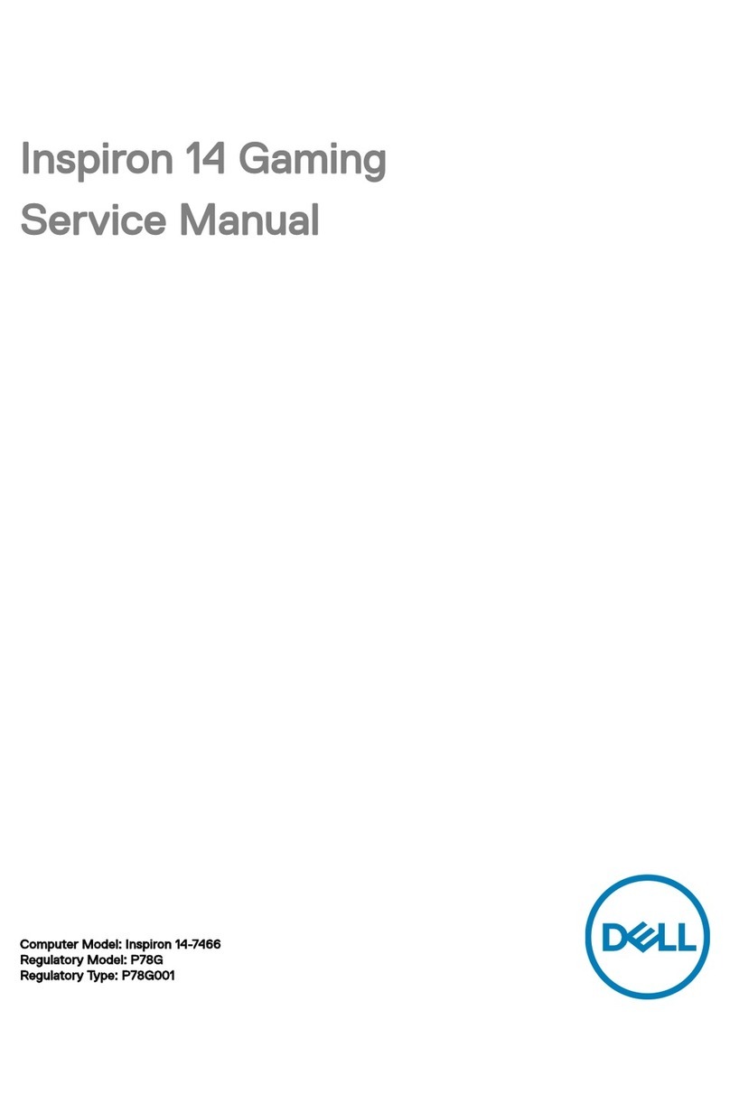 Dell Inspiron 14-7466 User manual