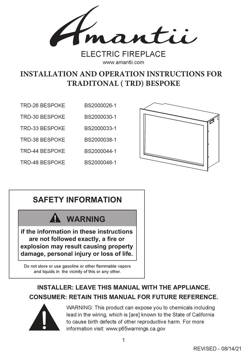 Amantii BS2000026-1 Installation instructions