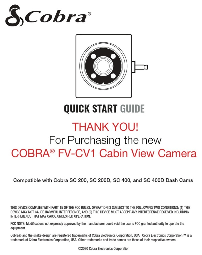 Cobra FV-CV1 User manual