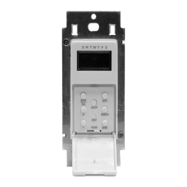 GE Digital Timer User manual