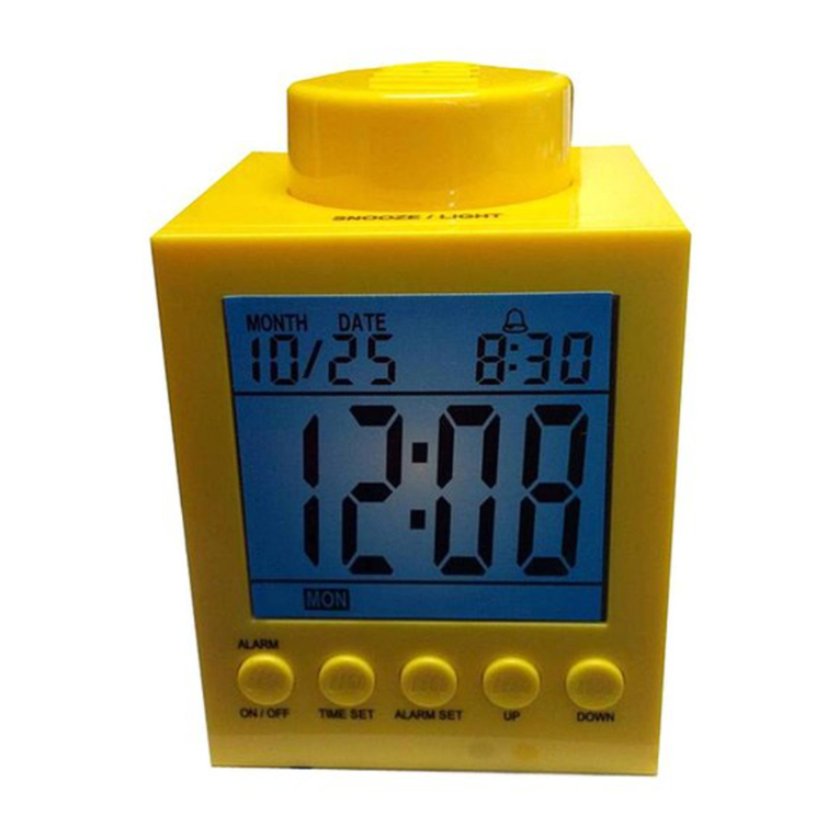 LEGO ALARM CLOCK user manual