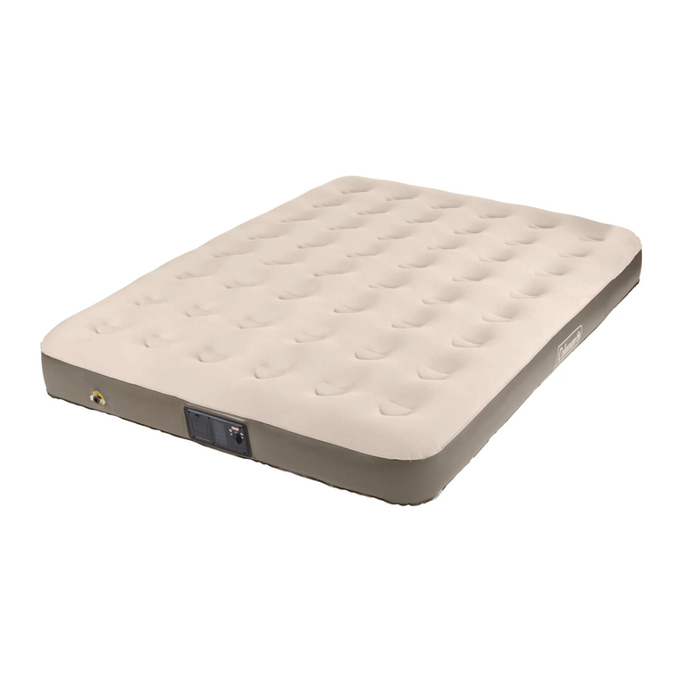 Coleman Quickbed User manual