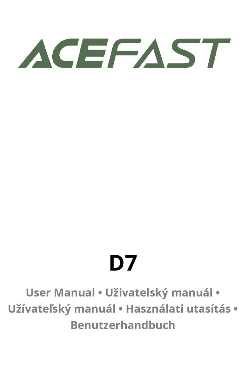 ACEFAST D7 user manual