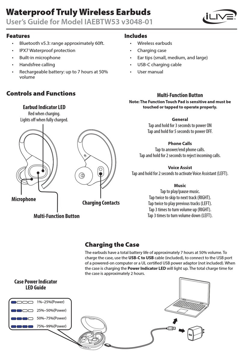 iLive IAEBTW53 User manual
