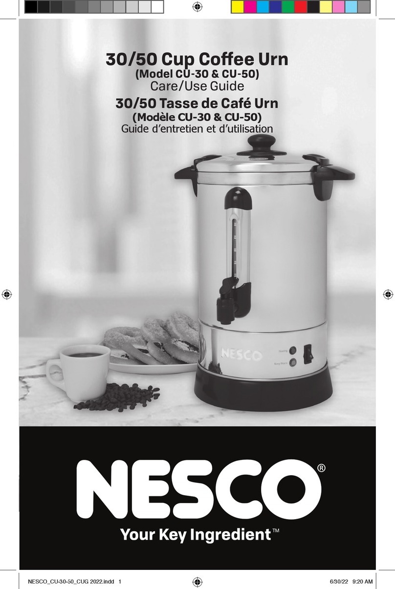 Nesco CU-30 Technical specifications