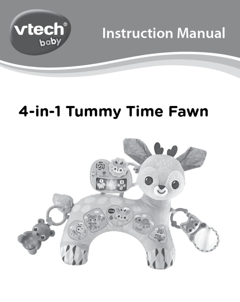 VTech Baby 4-in-1 Tummy Time Fawn User manual