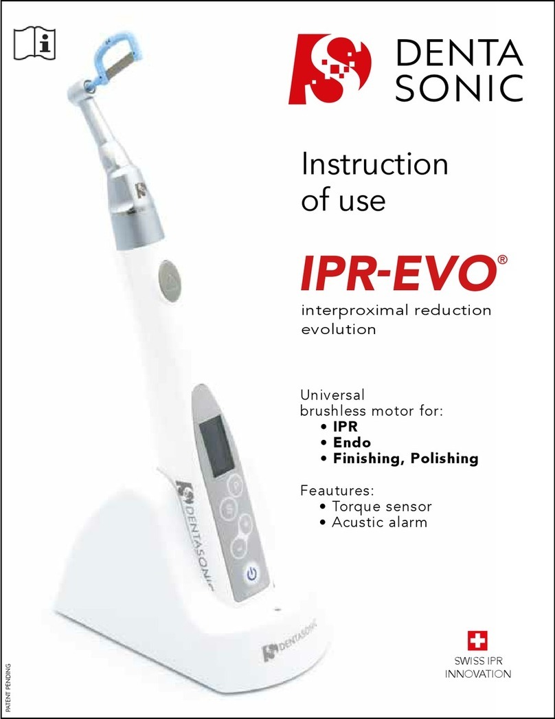 DentaSonic IPR-EVO Instructions for use DentaSonic IPR-EVO Instructions for use