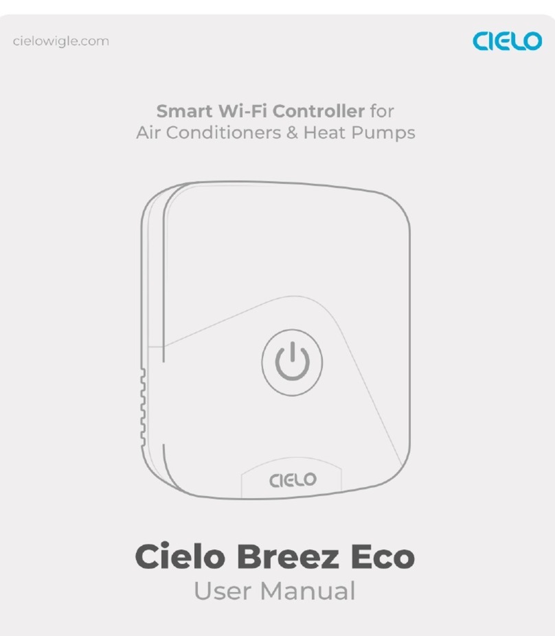 Cielo Breez Eco User manual