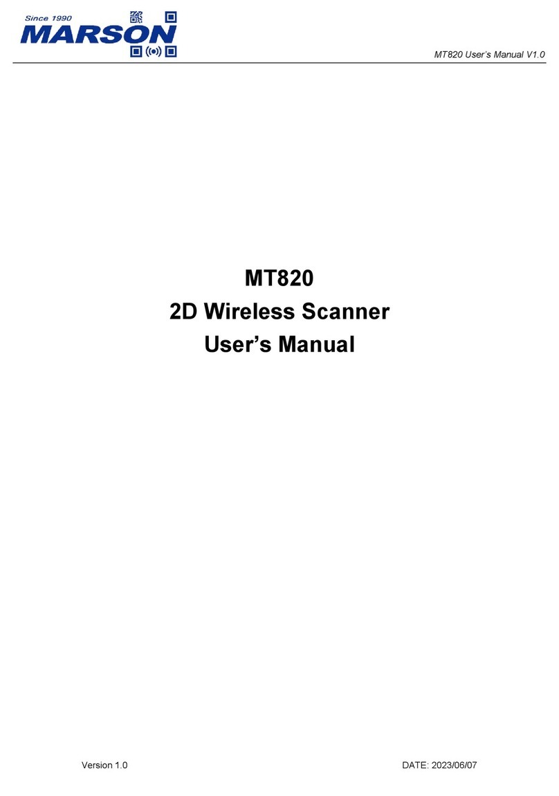 Marson MT820 User manual