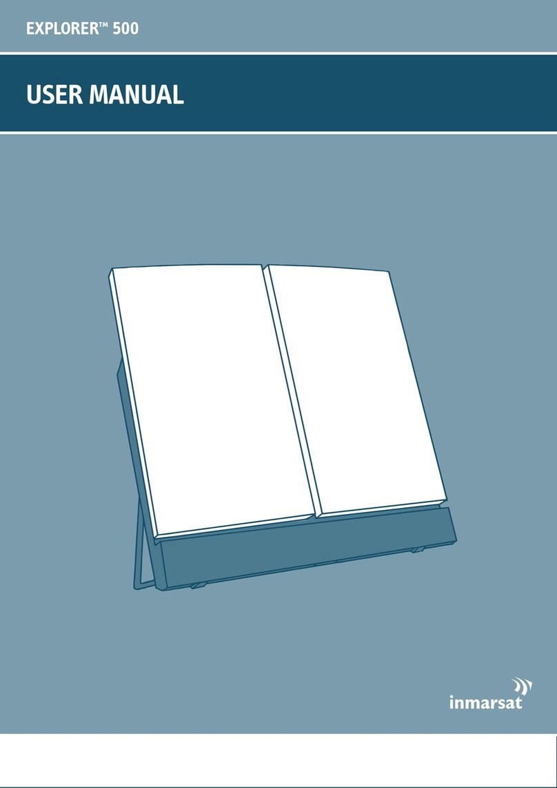 Inmarsat BGAN Thrane&Thrane Explorer 500 user manual