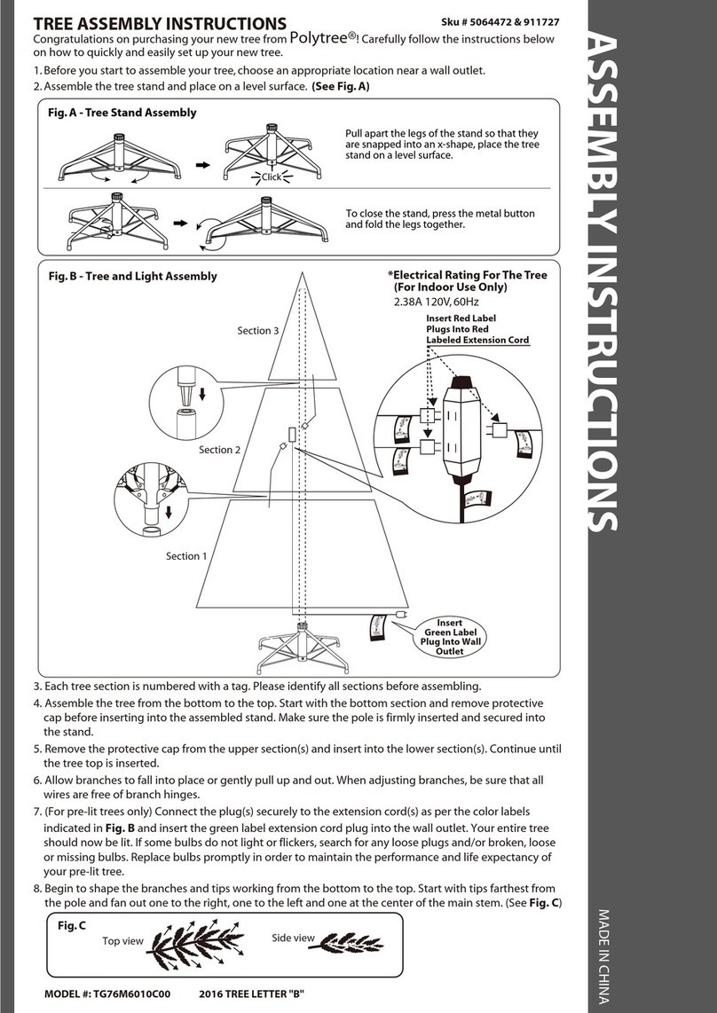 Polytree TG76M6010C00 User manual
