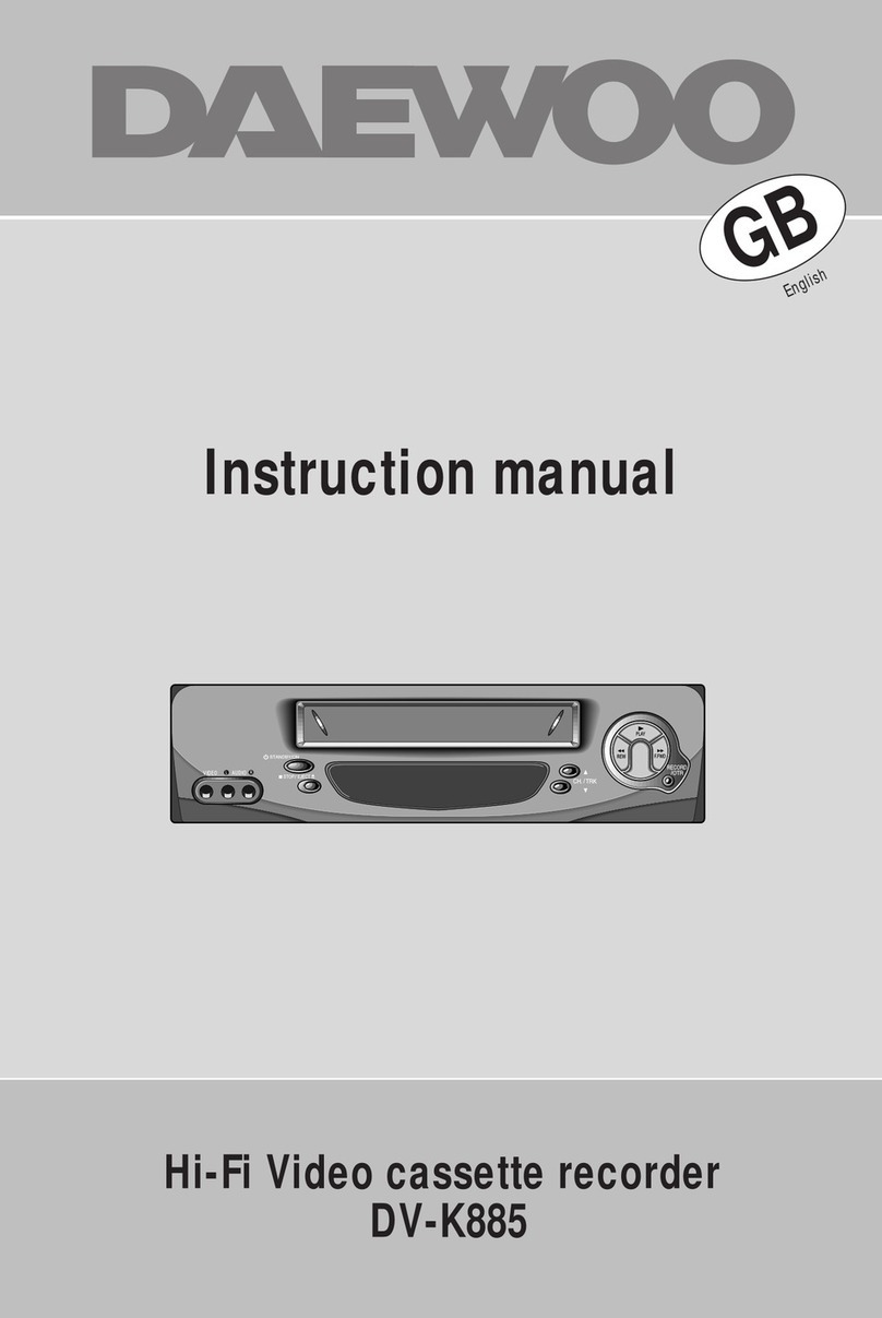 Daewoo DV-K885 instruction manual