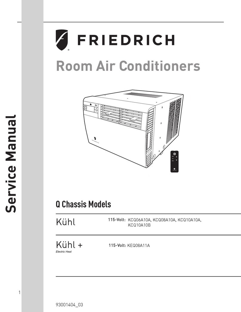 Friedrich Kuhl KCQ06A10A User manual