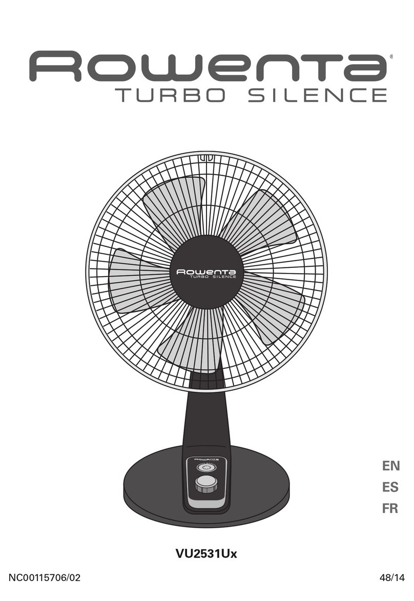 Rowenta VU2531Ux manual