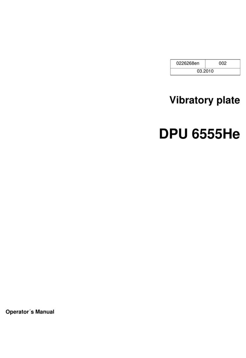 Wacker Neuson DPU 6555He User manual