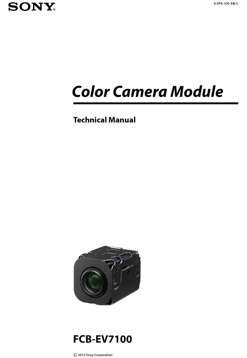 Sony FCB-EV7100 Technical manual