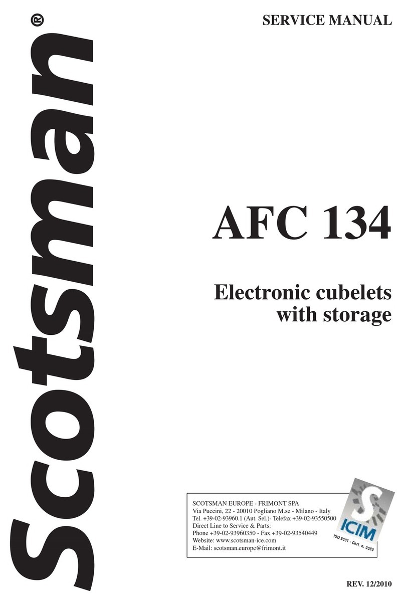 Scotsman AFC 134 User manual