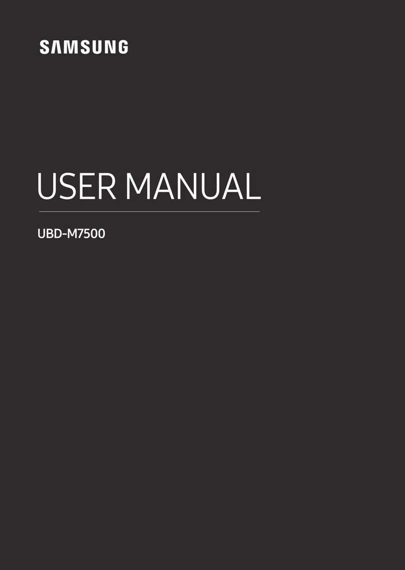 Samsung UBD-M7500 user manual