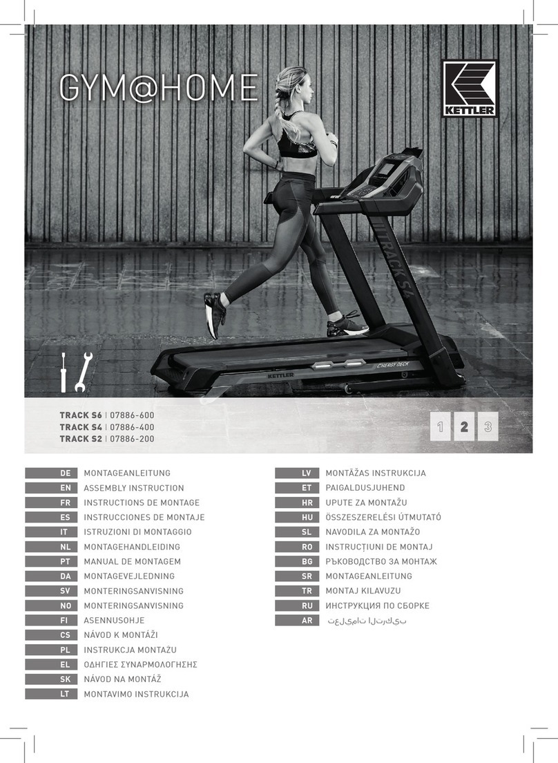 Kettler GYMAHOME TRACK S6 User manual