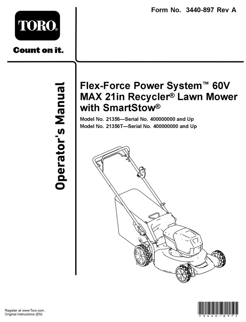 Toro Flex-Force Power System 21356 Operator's manual