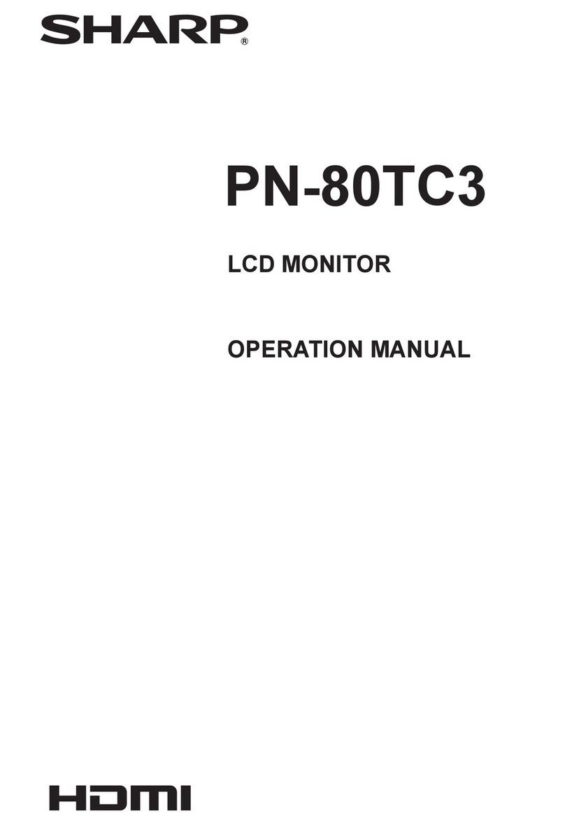 Sharp PN-80TC3 User manual Sharp PN-80TC3 User manual