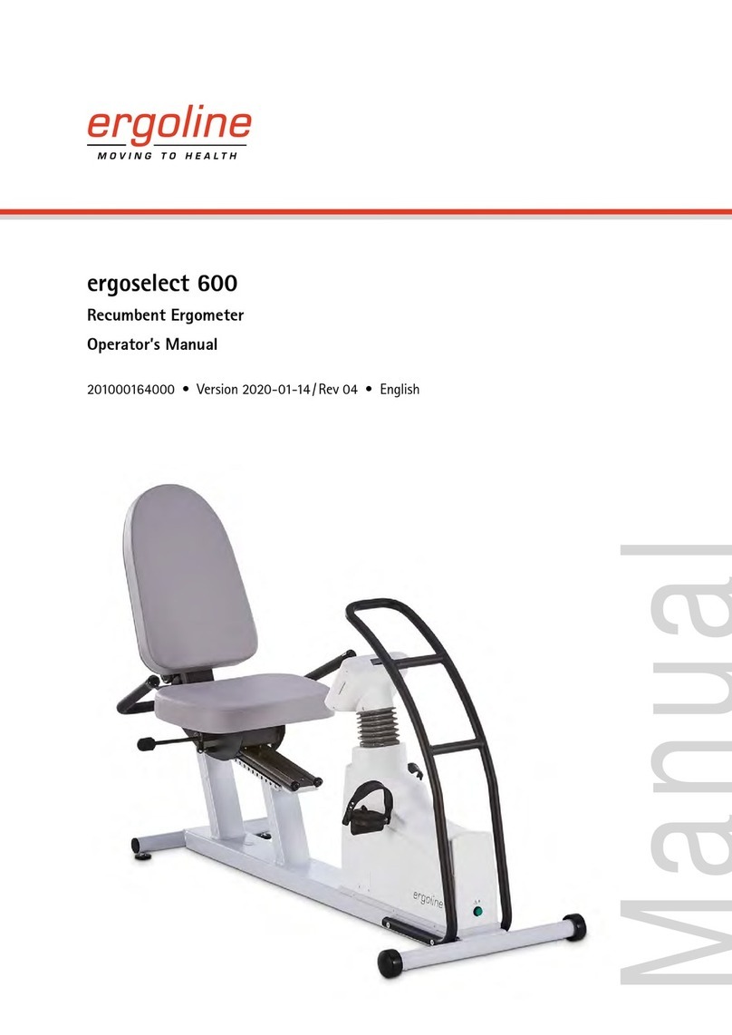 ergoline ergoselect 600 Operator's manual