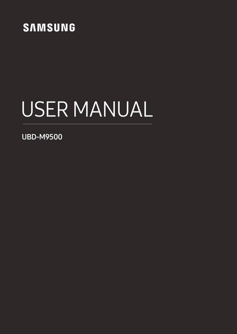 Samsung UBD-M9500 user manual