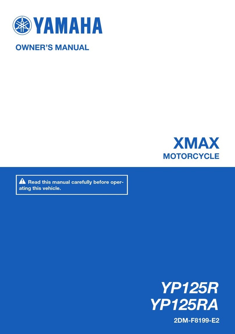 Yamaha XMAX User manual