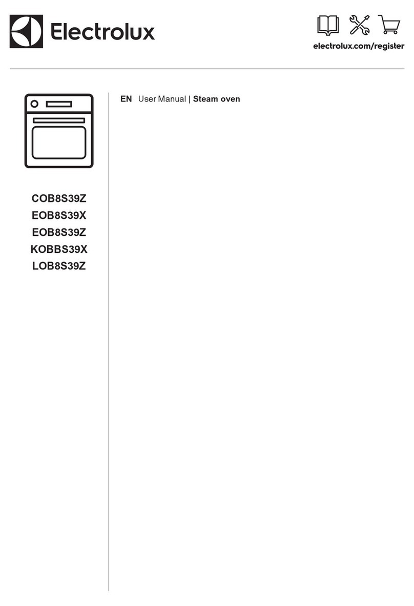 Electrolux EOB8S39X user manual