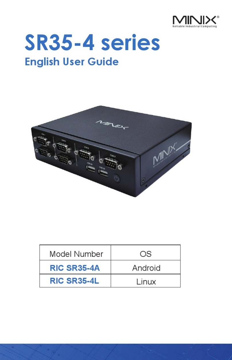 Minix SR35-4 Series user guide