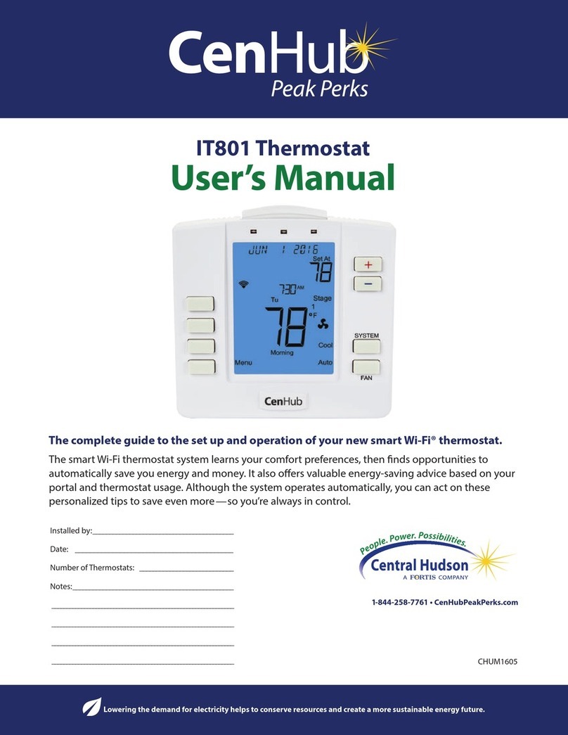 Fortis CenHub IT801 user manual