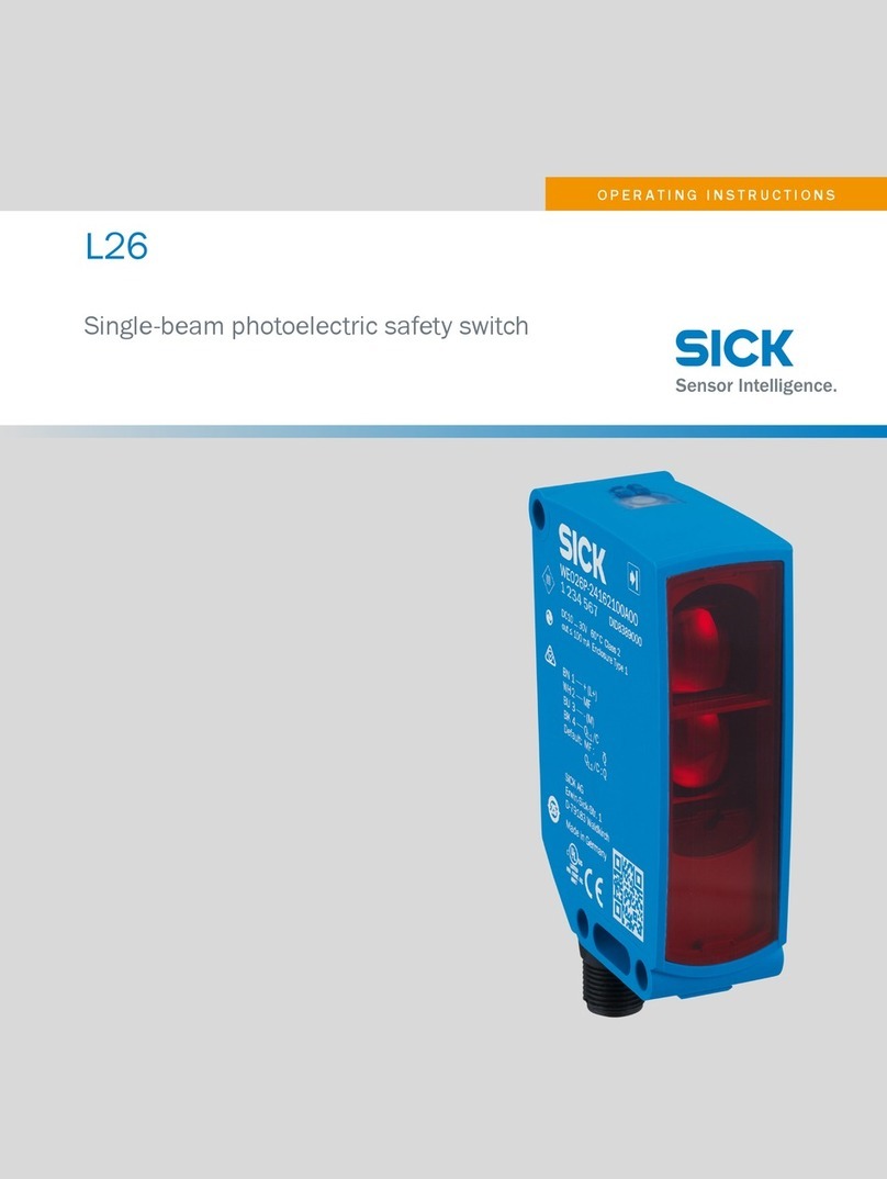 SICK L26 operating instructions