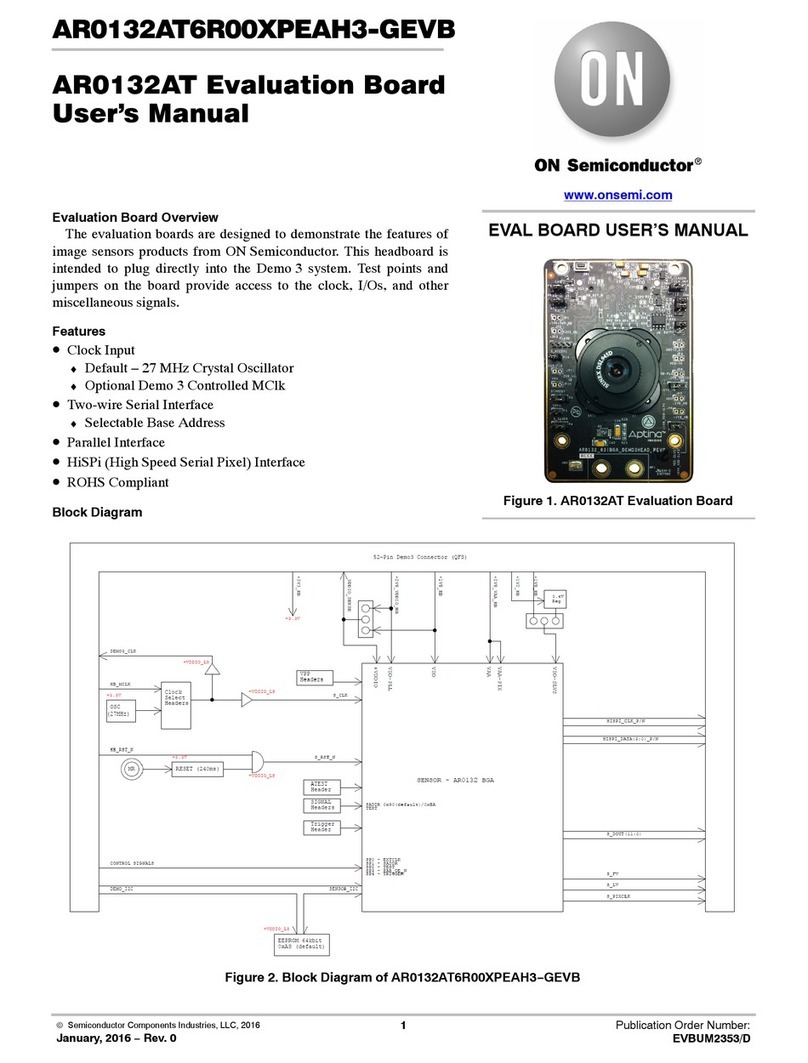 ON Semiconductor AR0132AT6R00XPEAH3-GEVB User manual