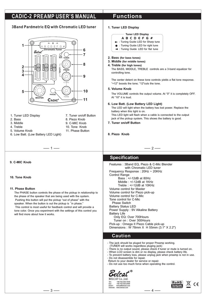Belcat CADIC-2 user manual