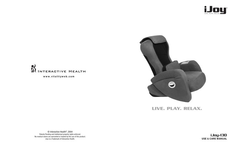 Interactive Health iJoy-130 Use & care manual