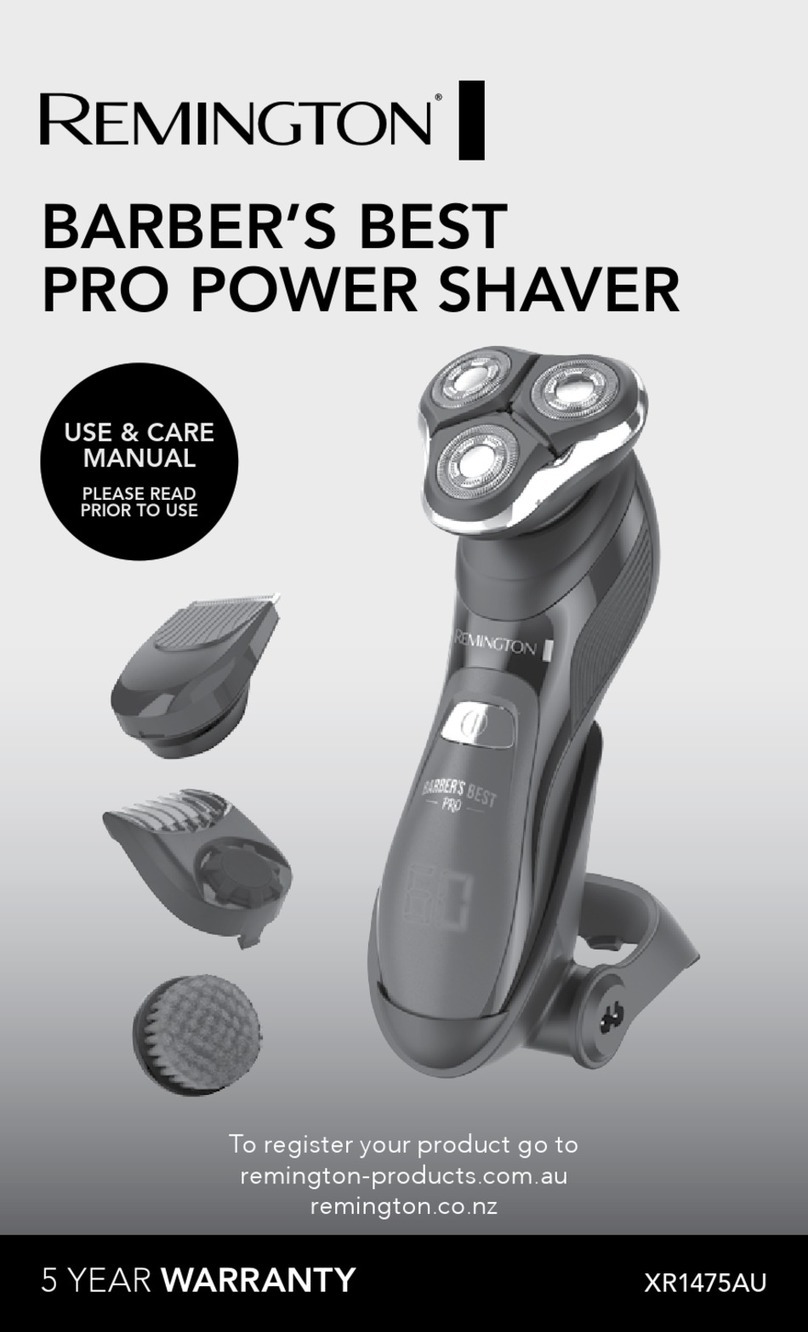Remington BARBER'S BEST PRO User manual