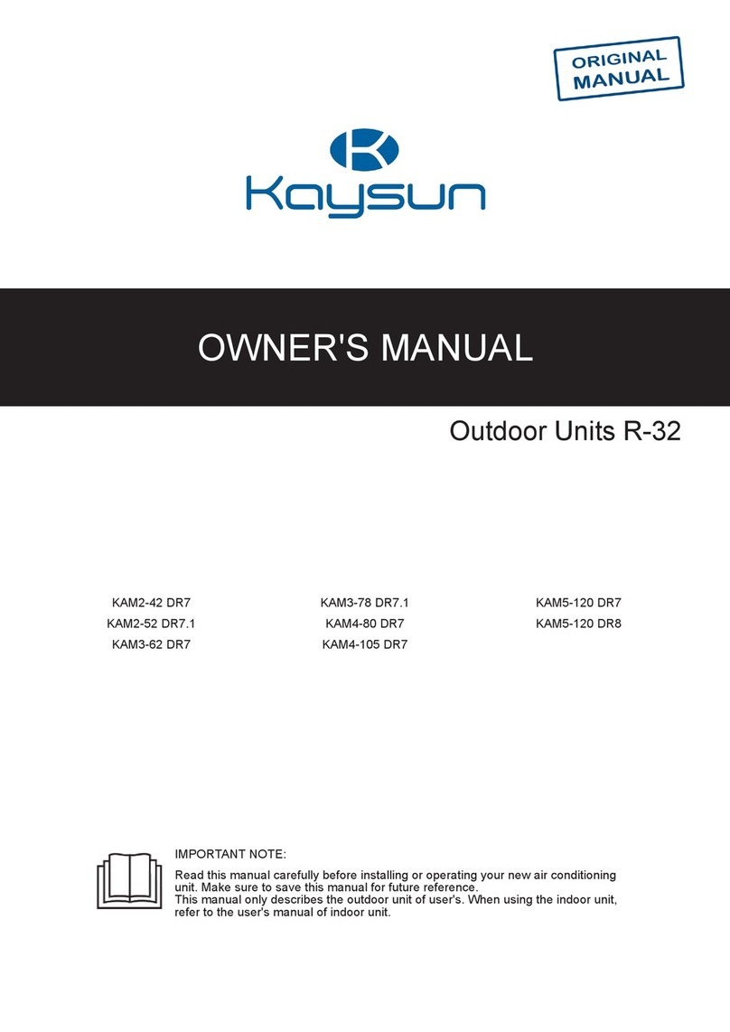 Kaysun KAM2-42 DR7 User manual