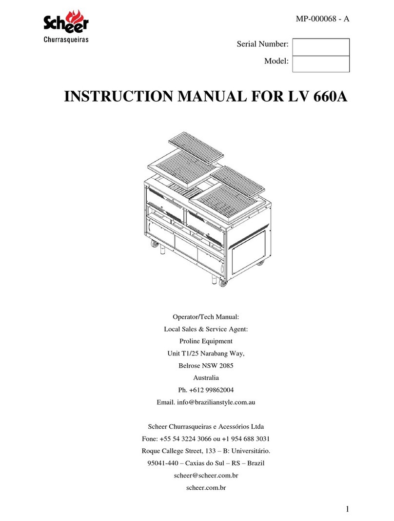Scheer LV 660A instruction manual