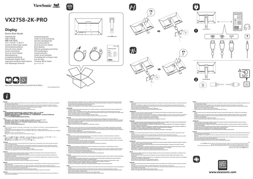 ViewSonic VX2758-2K-PRO User manual
