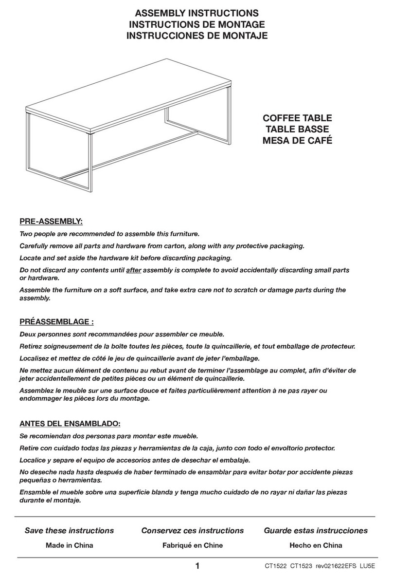 Hailey Home CT1522 User manual