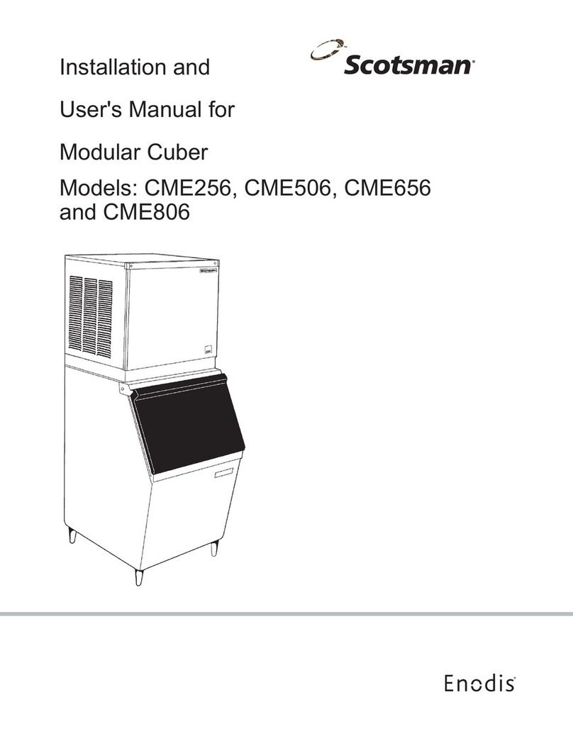 Scotsman CME256 user manual
