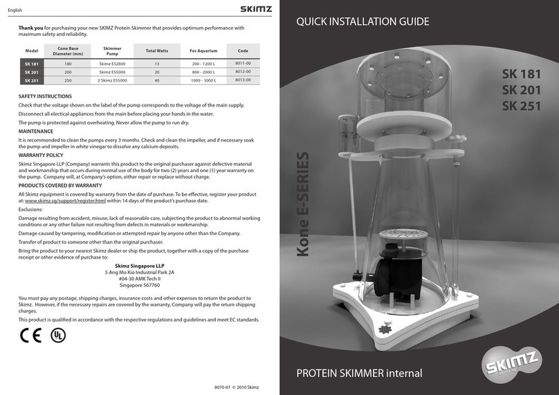 Skimz Kone E Series Quick installation guide