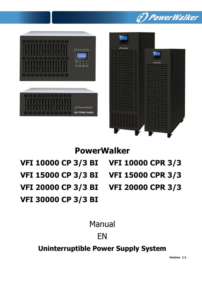 PowerWalker VFI 10000 CP 3/3 BI manual