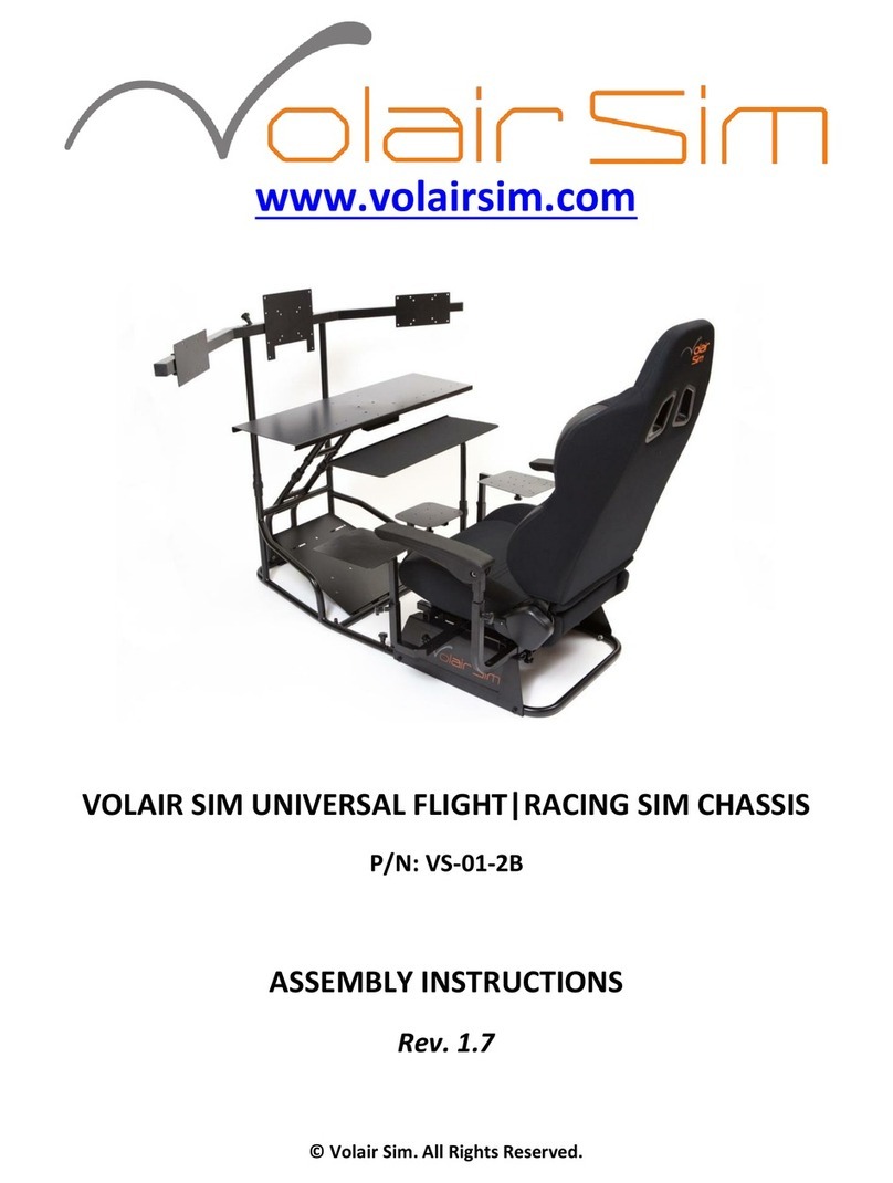 Volair Sim SIM UNIVERSAL FLIGHT Assembly instructions