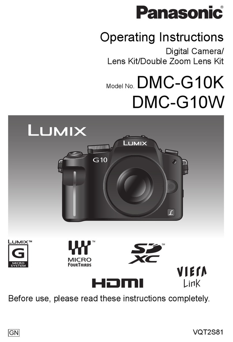 Panasonic Lumix DMC-G10W User manual