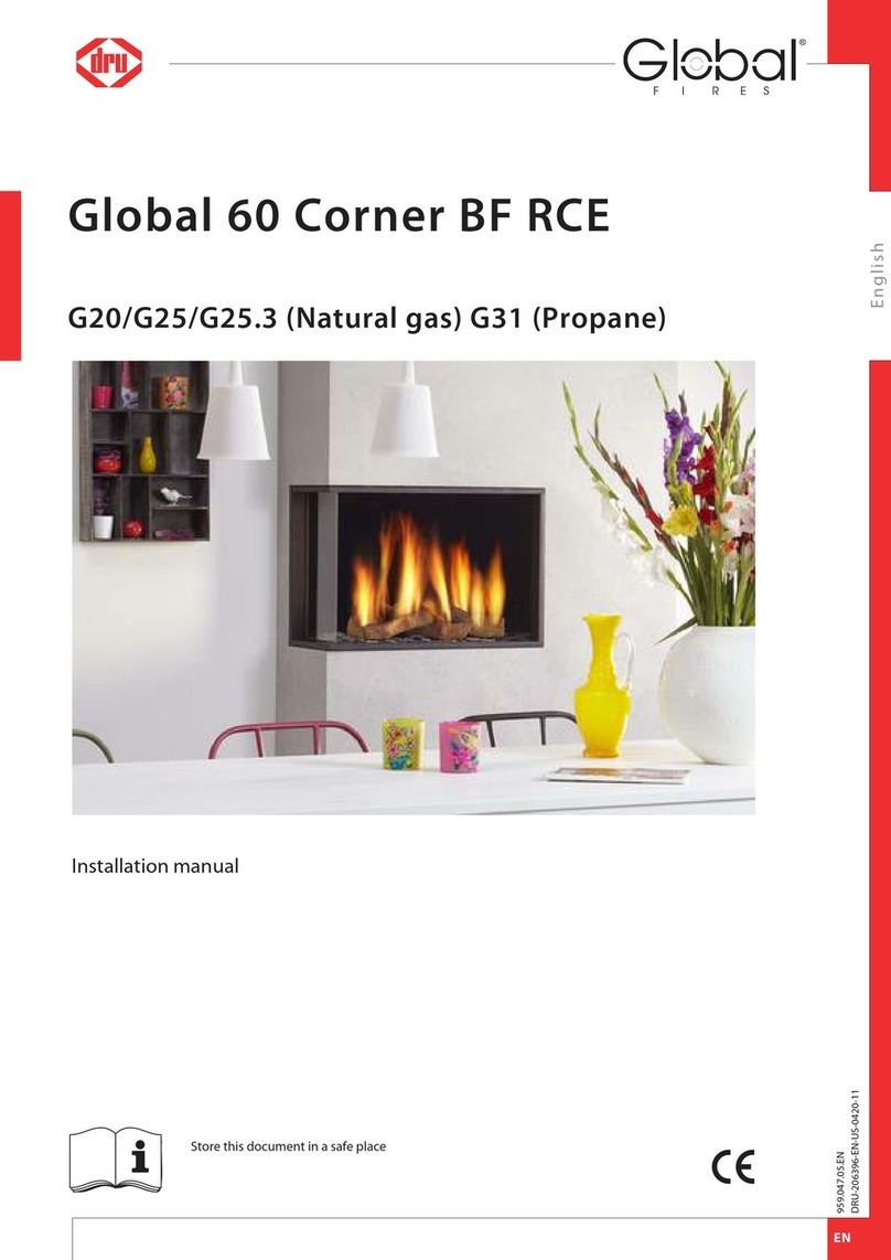 Dru Global 60 Corner BF RCE G20 User manual Dru Global 60 Corner BF RCE G20 User manual